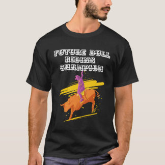 Camiseta Futuro Campeão de Montaria em Touro