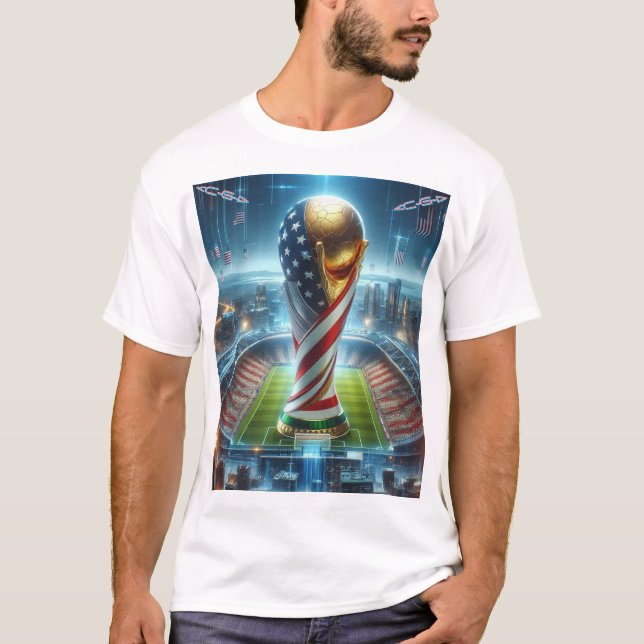Camiseta futuro campeonato mundial de fantasia EUA 2026 A P (Frente)