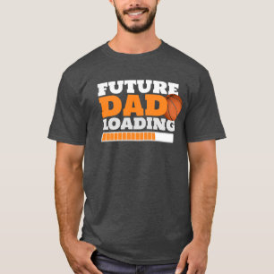 Camiseta Futuro Chá de fraldas de basquete de carregamento