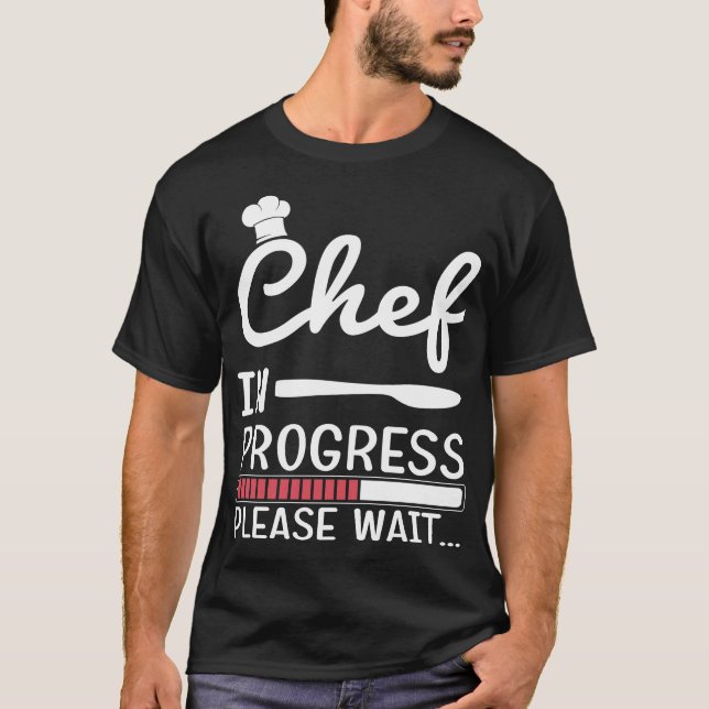Camiseta Futuro Chef Culinário de Sous-Chef (Frente)