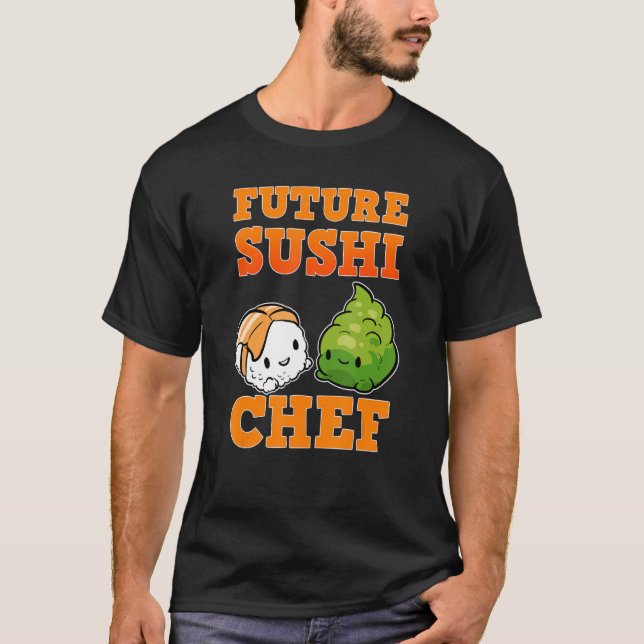 Camiseta Futuro Chef Sushi (Frente)