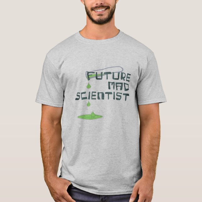 Camiseta Futuro Cientista Louco (Frente)