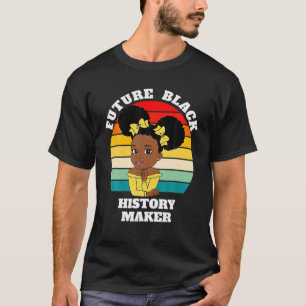 Camiseta Futuro Criador de História Negra Junenho HBCU Afro