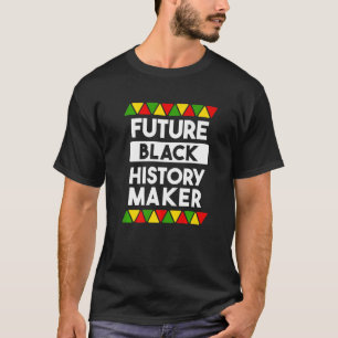Camiseta Futuro Criador de História Negra Melanina América 