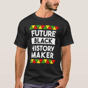 Camiseta Futuro Criador de História Negra Melanina América