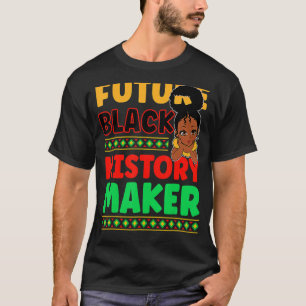 Camiseta Futuro Criador de História Negra Orgulhoso African