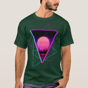 Camiseta Futuro da Onda Síncrona Ultrassolada de Cidade Ult