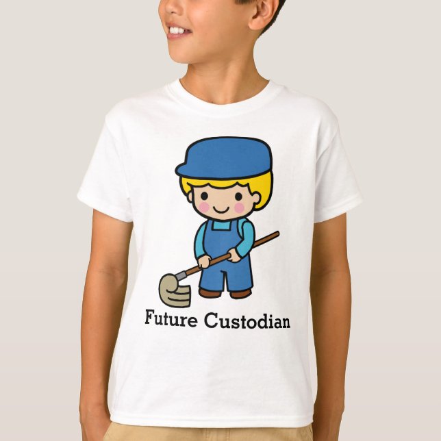 Camiseta Futuro Depositário com Mop (Frente)