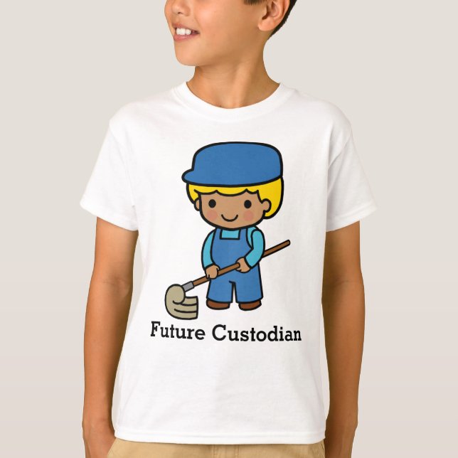 Camiseta Futuro Depositário com Mop (Frente)