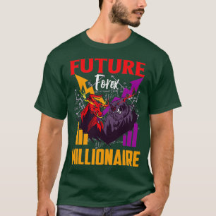 Camiseta Futuro Dia dos Mercados de Valores Comerciais Fore