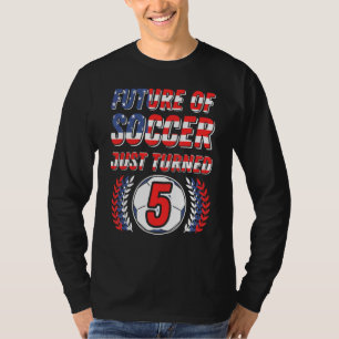 Camiseta Futuro Do Futebol Acabou De Virar 5 Festas de aniv