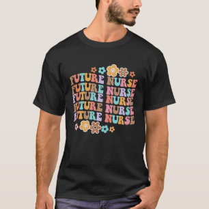 Camiseta Futuro Enfermeiro Equipe Enfermeira Escolar Estuda