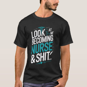 Camiseta Futuro Enfermeiro Estudante de Enfermagem Escola d