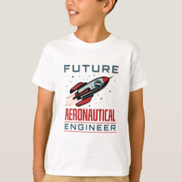 Camiseta Futuro Engenheiro aeronáutico