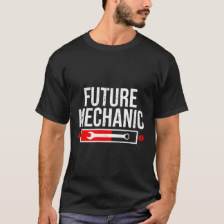 Camiseta Futuro Engraçado Ditos Mecânicos Automáticos Legal