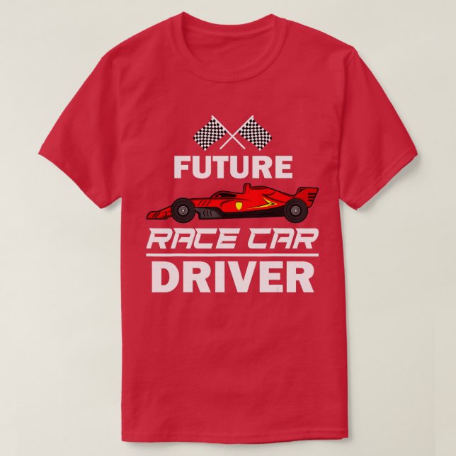 Camiseta Futuro Engraçado Presente De Motorista De Carro Pa (Frente do Design)