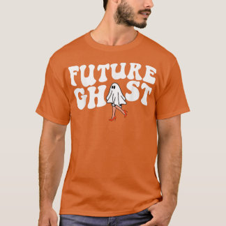 Camiseta Futuro Espírito Engraçado Tema do Dia das Bruxas d
