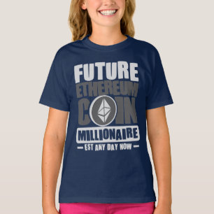 Camiseta Futuro ETHEREUM Moedas Milionário