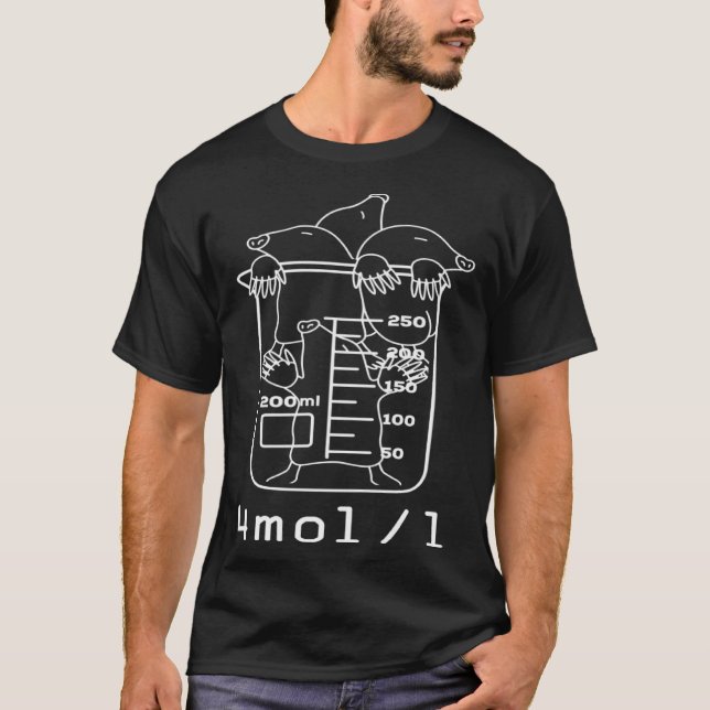 Camiseta Futuro Experimento de Química do Dia da Ciência Mo (Frente)