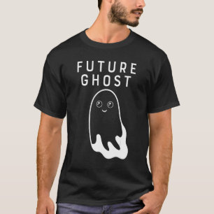 Camiseta Futuro Fantasma Humor Escuro Escuro Assustador Emo