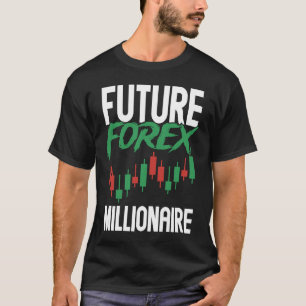 Camiseta Futuro Forex Millionaire BACKPRINT Forex