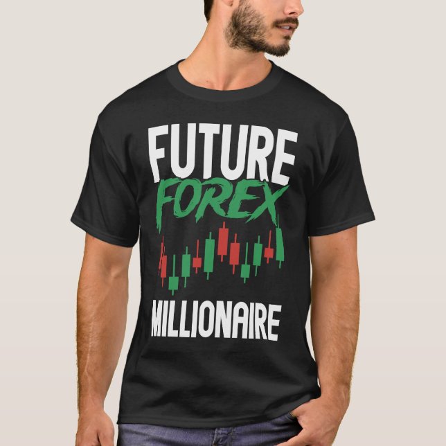 Camiseta Futuro Forex Millionaire BACKPRINT Forex (Frente)