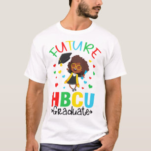 Camiseta Futuro Formando Hbcu Graduação Rapariga Hbcu Futur