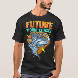 Camiseta Futuro furacão Chaser Tornado Furacão Thunder