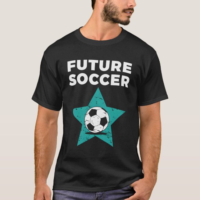 Camiseta Futuro Futebol em estrela para futebol (Frente)