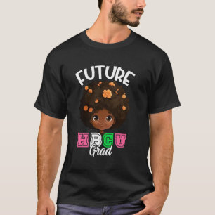 Camiseta Futuro Graduada HBCU Menina Preta Afro Faculdade G