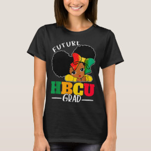Camiseta Futuro Graduado Hbcu História Garota Negra Graduaç