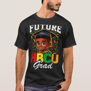 Camiseta Futuro graduado hbcu menino negro hbcu crianças pe