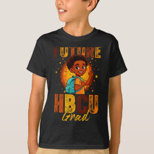 Camiseta Futuro graduado hbcu mês da história negra meninos