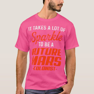 Camiseta Futuro Marte Colonista Orgulho Engraçado Astronomi