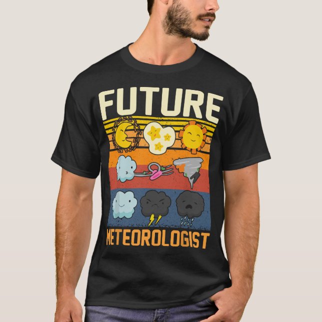 Camiseta Futuro Meteorologista da Juventude (Frente)