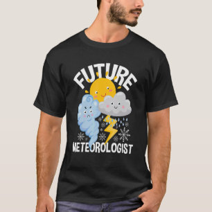 Camiseta Futuro Meteorologista Meteorologia Caçador de Torn
