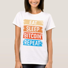Camiseta Futuro Milionário Bitcoin Humor Criptomoeda