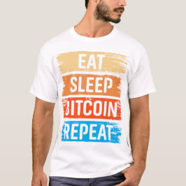 Camiseta Futuro Milionário Bitcoin Humor Criptomoeda