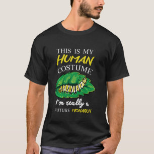Camiseta Futuro Monarca Borboleta Caterillar Cuja Figurança
