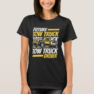 Camiseta Futuro Motorista de Reboque Caminhão de Reboque Mo