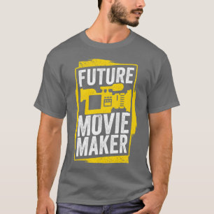 Camiseta Futuro Movie Maker Filmmaking Film Diretor - prese