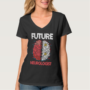 Camiseta Futuro Neurologista Cérebro Neurociência Neurologi
