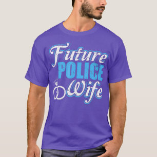 Camiseta Futuro Noivado Fino Azul da Força Policial