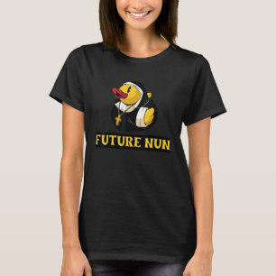 Camiseta Futuro Nun Rubber Duck Bathroom Squeb C