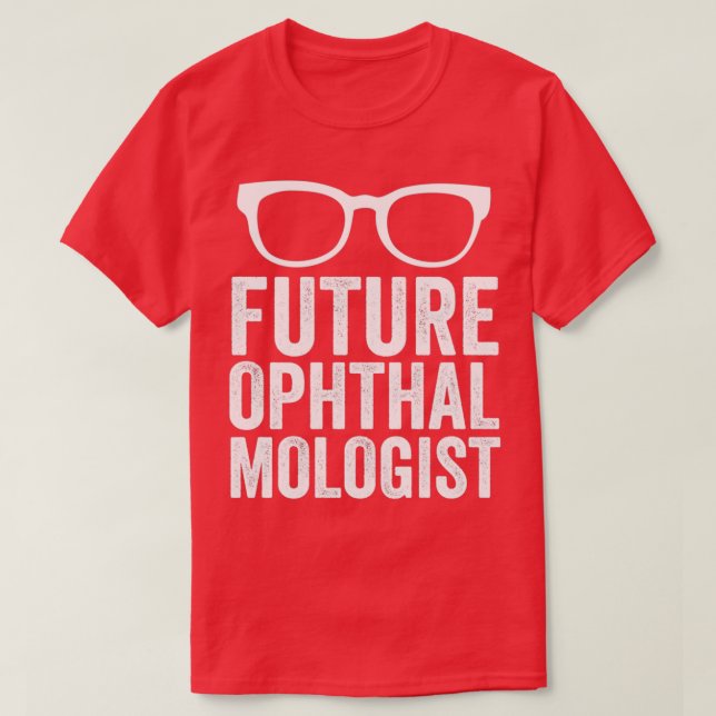 Camiseta Futuro Oftalmologista 3 (Frente do Design)