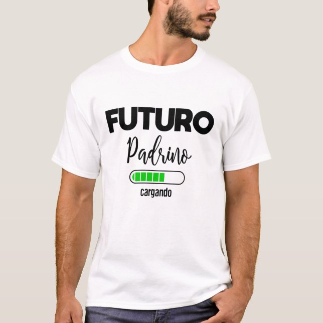 Camiseta Futuro padrino cargando (Frente)
