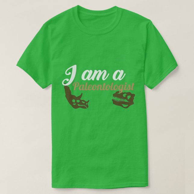 Camiseta Futuro Paleontologista Educacional Dinossauros Fos (Frente do Design)