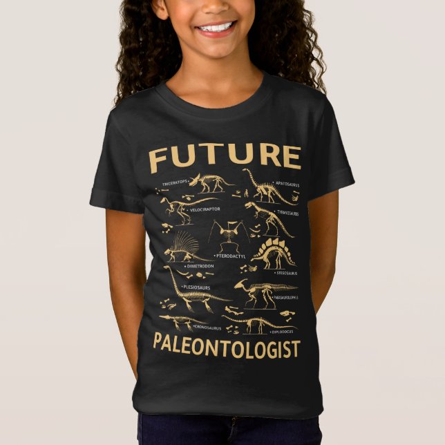 Camiseta futuro paleontólogo (Frente)