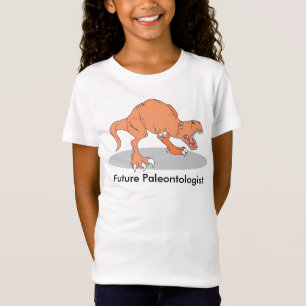 Camiseta Futuro Paleontólogo com Dinossauro T-Rex