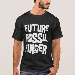 Camiseta Futuro Paleontólogo Estudante Paleontologia Fóssil
